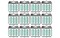 Hampton Art Studio G Adhesive Bling Green 12 Piece, Self-Adhesive Dimensional Gems in 3 Sizes, Craft Rhinestones for Scrapbooking Cards DIY Projects